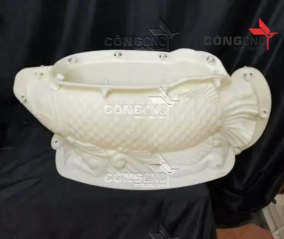 Mẫu Khuôn Chậu Cảnh Đẹp Abs - Mẫu Cá Chép