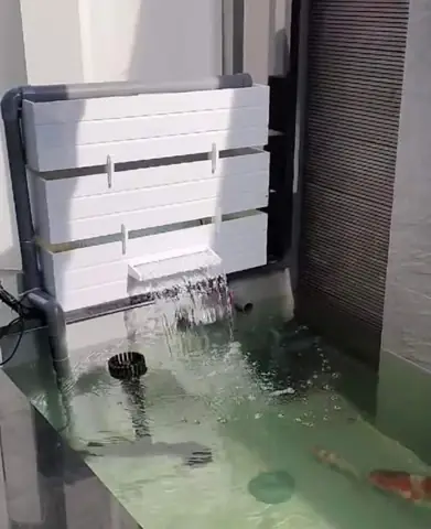 1/ Sơ Đồ Hệ Thống Lọc Baki Hồ Cá Koi