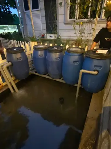 / Sơ Đồ Hệ Thống Lọc Thùng Nhựa Rời Hồ Cá Koi / Sơ Đồ Hệ Thống Lọc Thùng Nhựa Rời Hồ Cá Koi