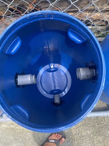 / Sơ Đồ Hệ Thống Lọc Thùng Nhựa Rời Hồ Cá Koi / Sơ Đồ Hệ Thống Lọc Thùng Nhựa Rời Hồ Cá Koi