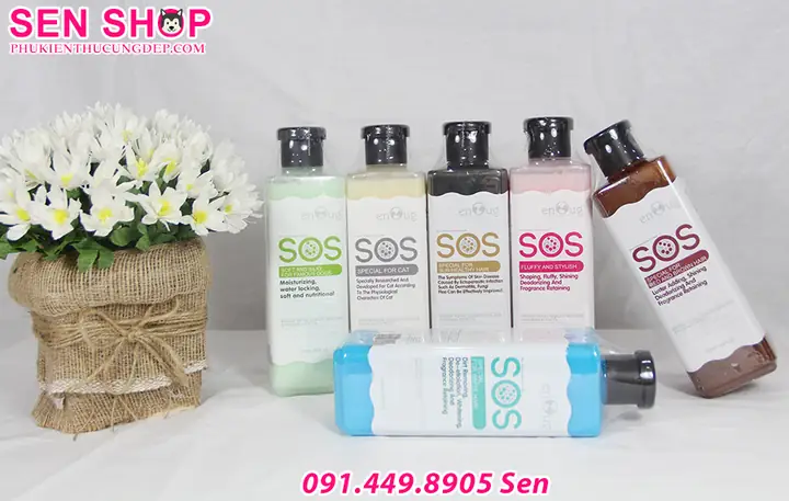 Sữa Tắm Cho Chó - Sữa Tắm Cho Mèo - Sữa Tắm Sos