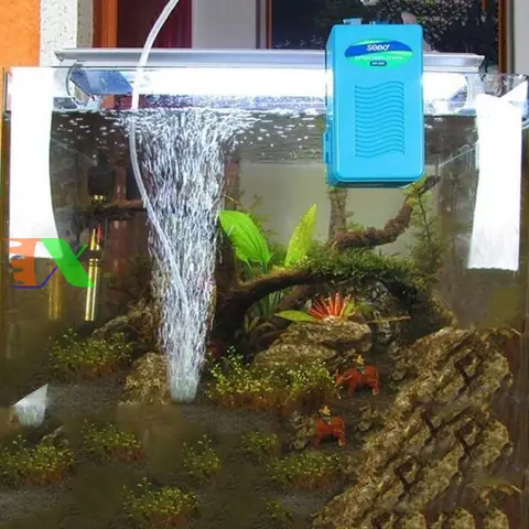 Máy Sục Khí Sb-980 (máy Thổi Ô Xy) Chạy Pin