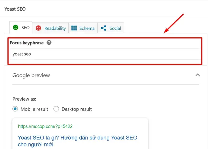 Focus Keyword Là Gì? Focus Keyword Là Gì?