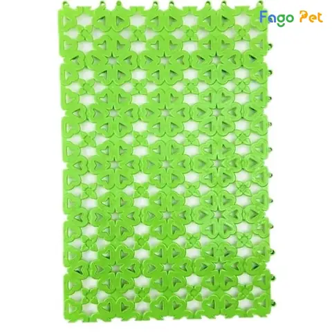 Tấm Lót Nhựa Hoa 6 Cánh Cho Chuồng Chó