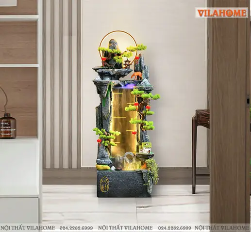 Thác Nước Phong Thủy Nuôi Cá