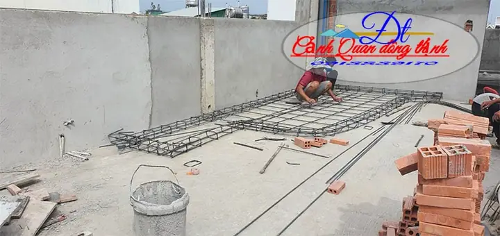 Một Số Hình Ảnh Thực Tế Thi Công Hồ Cá Koi Của Cảnh Quan Đông Thịnh