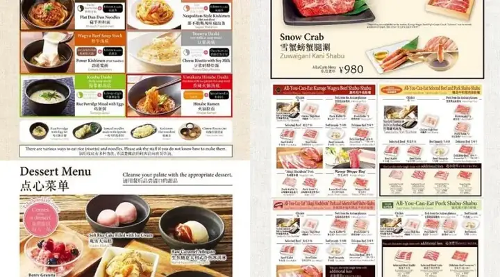 Shabu Shabu On Yasai Menu: Khám Phá Trọn Vẹn Buffet Lẩu Nhật Bản Chuẩn Vị