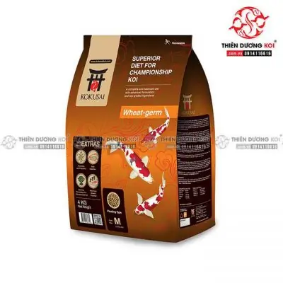 Đặc Điểm Nổi Bật Của Thức Ăn Cá Koi Kokusai Wheatgerm