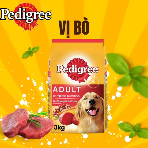 Hướng Dẫn Chi Tiết Về Thức Ăn Chó Pedigree 3kg: Thành Phần, Dinh Dưỡng Và Cách Sử Dụng