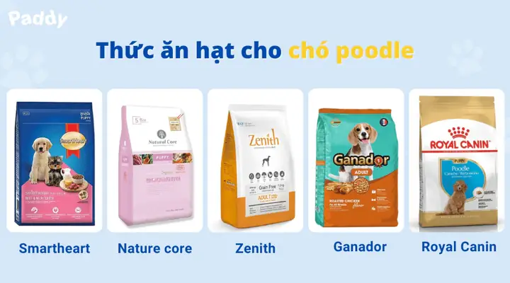 Thức Ăn Hạt Cho Chó Poodle