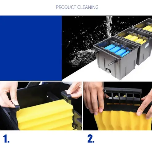 Cách Sử Dụng Lọc Thùng Hồ Koi Sunsun Cbf 350c Hiệu Quả