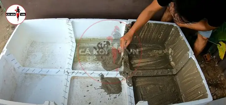 Cách Làm Hồ Cá Koi Bằng Thùng Xốp