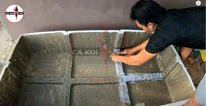 Cách Làm Hồ Cá Koi Bằng Thùng Xốp