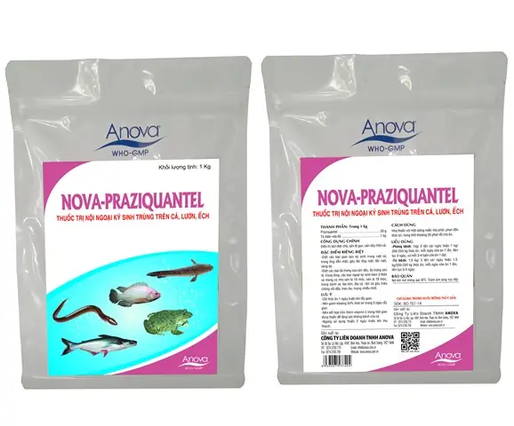 Nova-praziquantel - Anova Jv