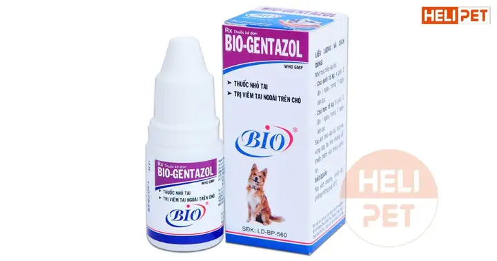 Thuốc Đặc Trị Viêm Tai Chó Mèo Bio Gentazol
