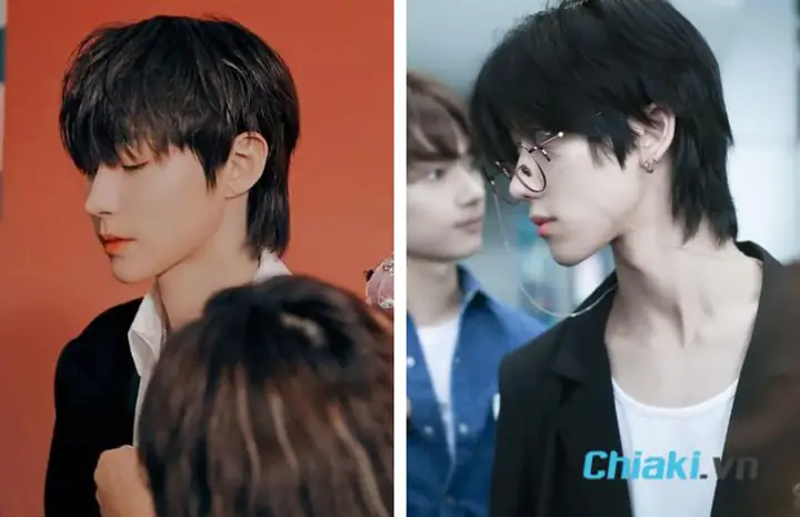 Tóc Layer Mullet Nam