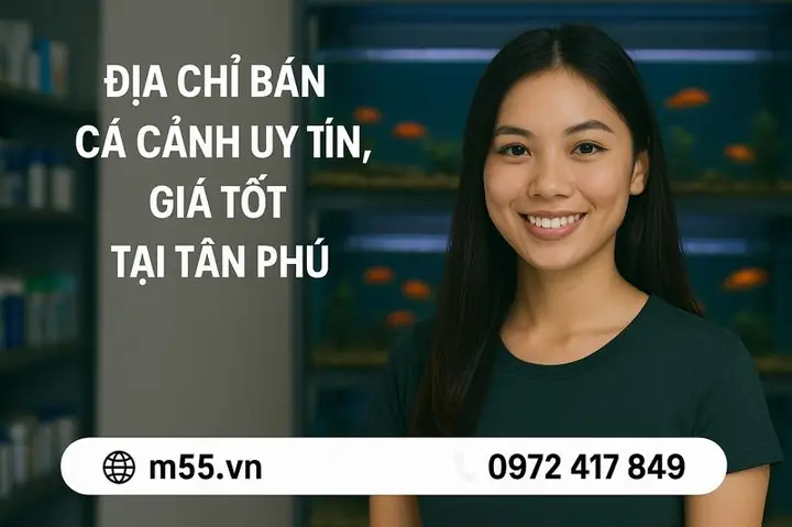 Địa Chỉ Bán Cá Cảnh Uy Tín, Giá Tốt Tại Tân Phú - M55 Aquarium