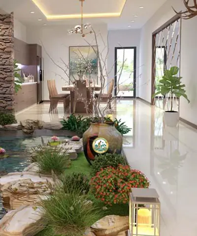 Thiết Kế Thi Công Tiểu Cảnh Trong Nhà Ở Hà Nội By Phú Minh