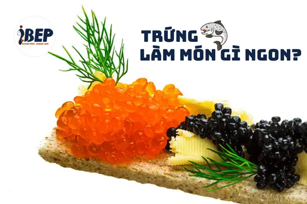 Trứng Cá Hồi Làm Món Gì? Cách Chế Biến Trứng Cá Đông Lạnh Ngon ...