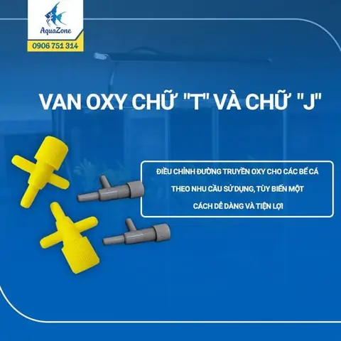 Van Oxy Chữ "t" Và Chữ "j" (van Nhựa Điều Chỉnh Khí Oxy ...