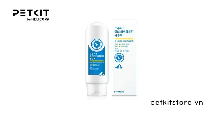Sữa Tắm Trị Nấm Cho Chó Mèo Prunus Dr. Micro Chlorine
