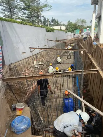 Bước 7: Đổ Thành