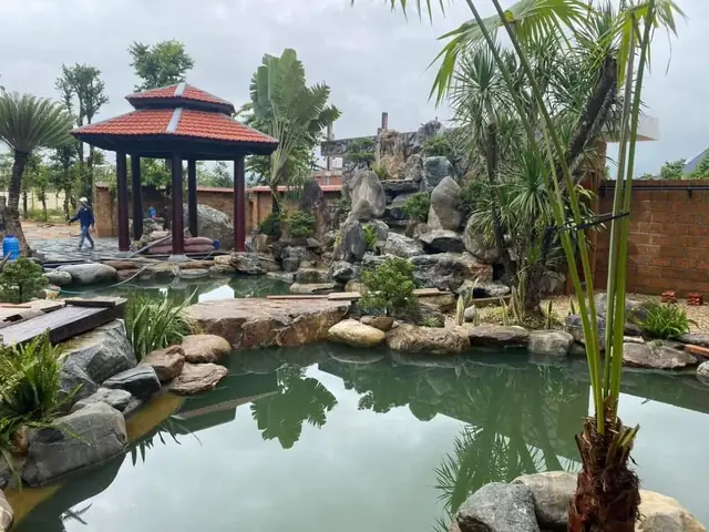 Tham Khảo Những Mẫu Hồ Cá Koi Tự Xây Chuẩn Đẹp