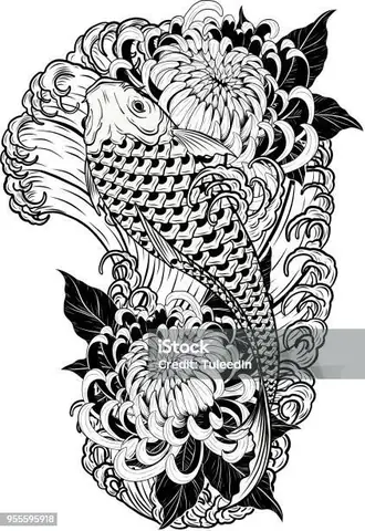 Hình Ảnh Cho Hình Vẽ Xăm Cá Chép: