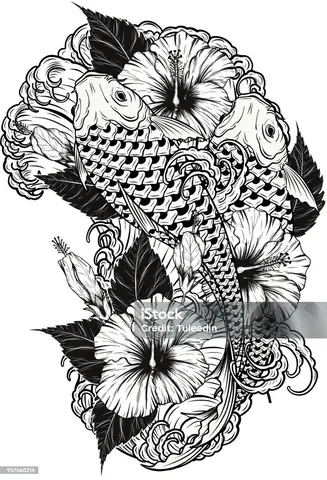 Hình Ảnh Cho Hình Vẽ Xăm Cá Chép: