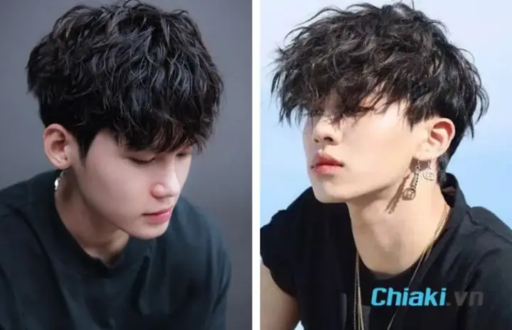 42. Tóc Layer Nam Uốn Ruffled 42. Tóc Layer Nam Uốn Ruffled