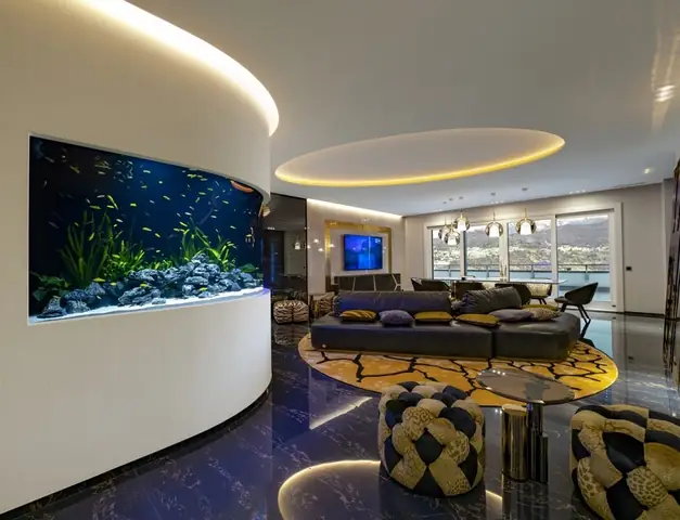 Những Không Gian Đẹp Với Hồ Cá Cảnh Những Không Gian Đẹp Với Hồ Cá Cảnh