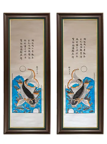 Nguồn Gốc Của Tranh Cá Chép Trông Trăng