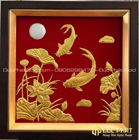 Cách Chọn Và Treo Tranh Cá Chép Trông Trăng