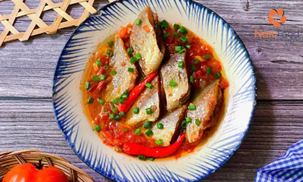 Cá Đù Khô Một Nắng Sốt Cà Chua