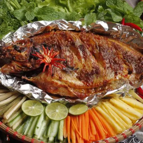 Cá Ét Nướng Muối Ớt: