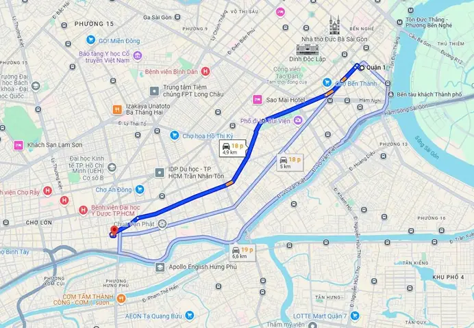 Chuyển Bằng Phương Tiện Cá Nhân