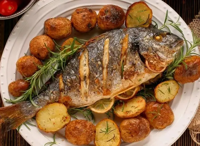 Cá Vược Nướng Cá Vược Nướng