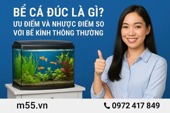 Bể Cá Đúc Là Gì? Ưu Điểm Và Nhược Điểm Với Bể Kính Thông Thường ... Bể Cá Đúc Là Gì? Ưu Điểm Và Nhược Điểm Với Bể Kính Thông Thường ...