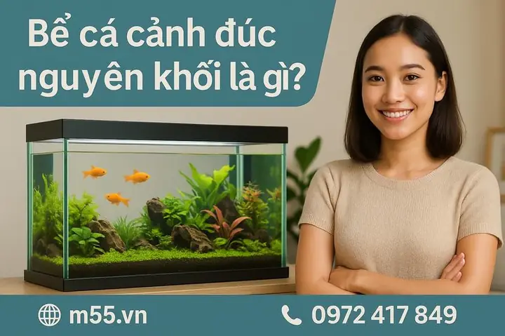 Bể Cá Cảnh Đúc Nguyên Khối Là Gì? Có Nên Dùng Không? - M55 ... Bể Cá Cảnh Đúc Nguyên Khối Là Gì? Có Nên Dùng Không? - M55 ...