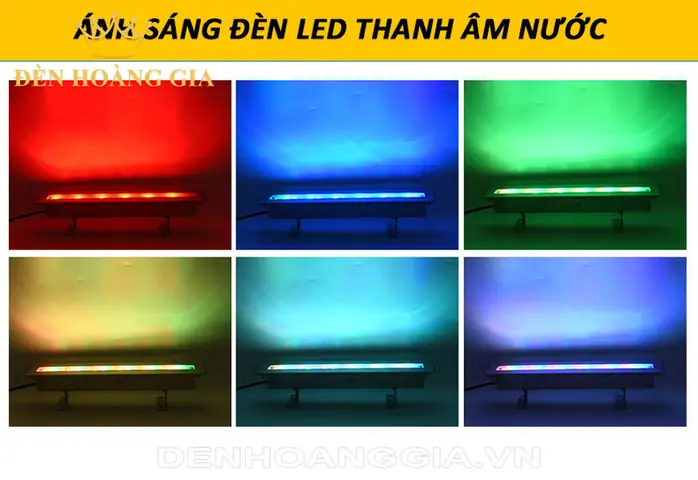 Đèn Led Thanh Lắp Âm Nước Hồ Cá 1m2 Đèn Led Thanh Lắp Âm Nước Hồ Cá 1m2