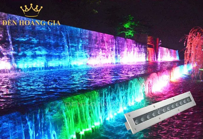 Ứng Dụng Đèn Led Thanh Lắp Âm Nước
