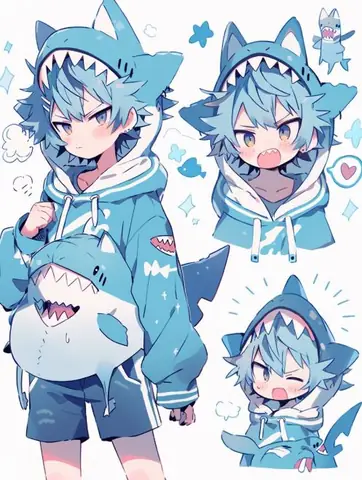 Full Bộ Cá Mập Cute Anime: Cool Ngầu, Bí Ẩn Và Lôi Cuốn Full Bộ Cá Mập Cute Anime: Cool Ngầu, Bí Ẩn Và Lôi Cuốn