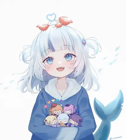 Cá Mập Cute Anime Nữ Cá Tính Vừa Dịu Dàng Cá Mập Cute Anime Nữ Cá Tính Vừa Dịu Dàng