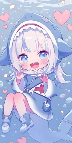 Cá Mập Cute Anime Nữ Cá Tính Vừa Dịu Dàng Cá Mập Cute Anime Nữ Cá Tính Vừa Dịu Dàng