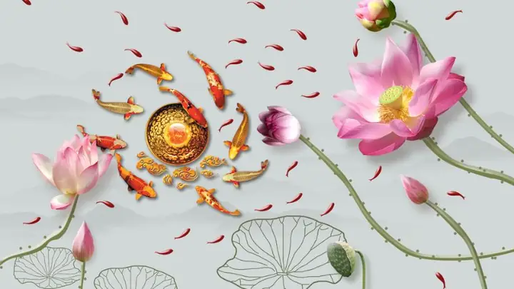 Tại Sao Nên Chọn Ảnh Nền Cá Chép Hoa Sen?