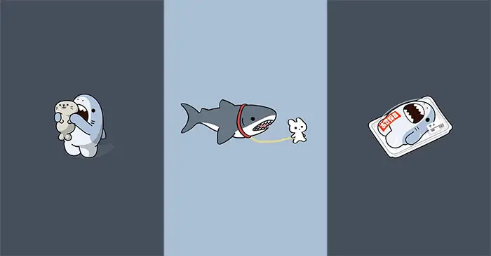 Hình Nền Cá Mập Cute, Ảnh Hình Nền Cá Mập Cute - Quantrimang.com