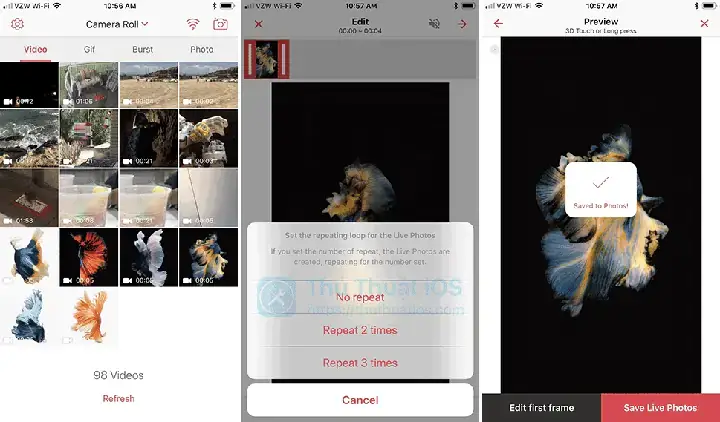 Lưu Ý Về Hiệu Ứng Hình Nền