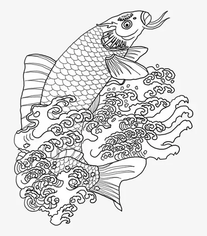 Top 10+ Hình Vẽ Cá Chép Đẹp Nhất: Chi Tiết & Ấn Tượng