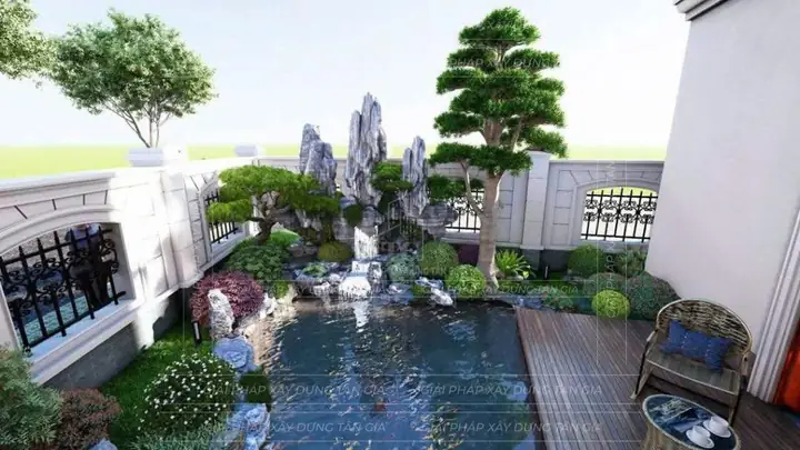 Hồ Cá Koi - Thi Công Hồ Cá Koi & Hòn Non Bộ Đẹp Tphcm | Tân Gia