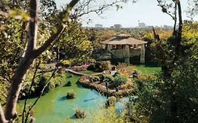 Khu Vườn Nhật Bản – Japanese Sunken Gardens – San Antonio – Mỹ